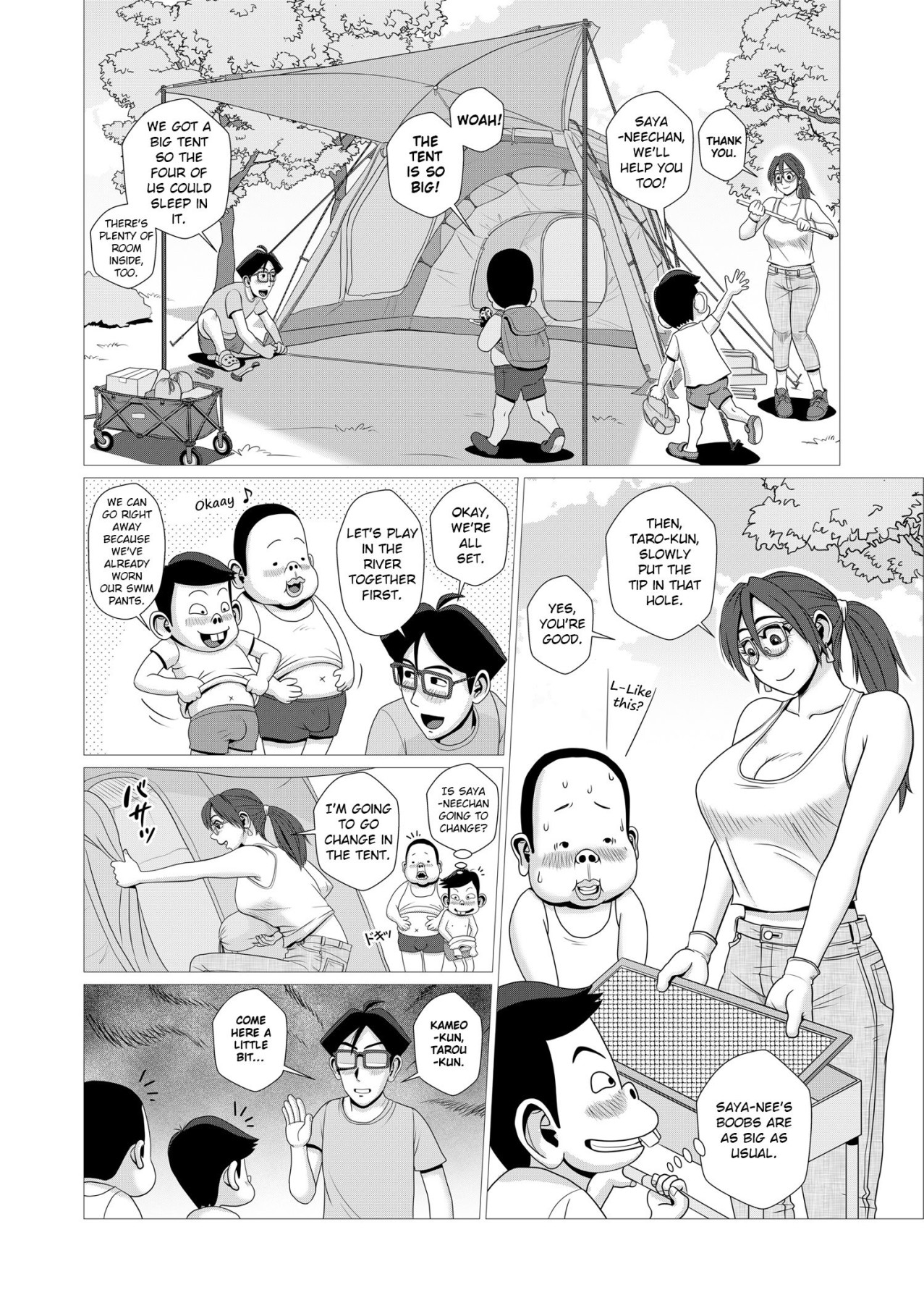 Hentai Manga Comic-The Lewd Wife And The Perverted Boys-Read-5